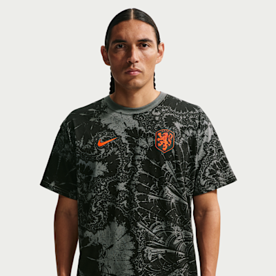 FLUSS needle punch football shirts 花柄 KNVB+M+NK+AOP+TEE.png